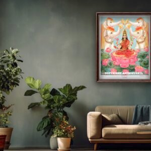 Maa Lakshmi - Large Variant Wallpaper